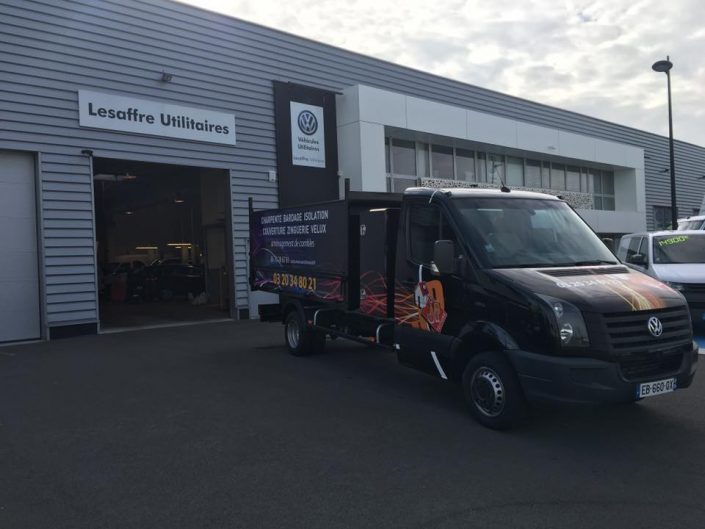 Aménagements extérieurs de véhicules Lesaffre Utilitaires votre partenaire Volkswagen à Lille, Lesquin, Nord
